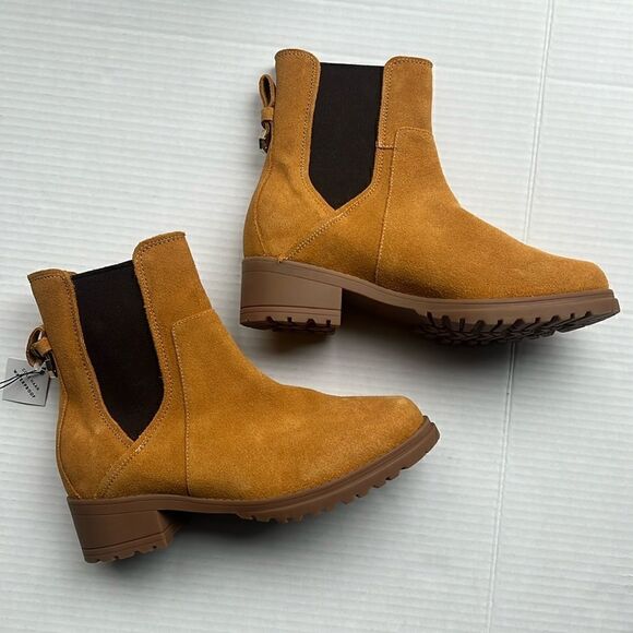 COLE HAAN Camea Suede Chelsea Boots - Picture 8 of 14